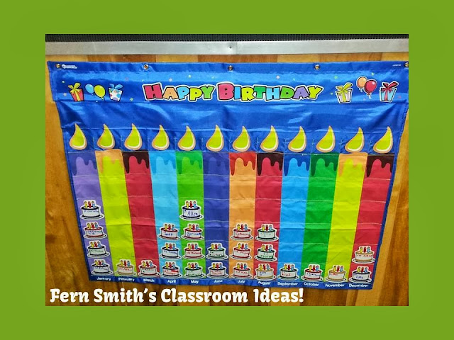 Graph Picture of Fern Smith's Using a Birthday Graph For Common Core Standards In Your Classroom.
