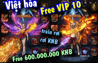 Game H5 Ma Kiếm Việt Hóa Free VIP10 + 600.000.000KNB Train Rớt KNB | App tải game Trung Quốc