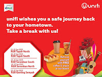 CNY 2020. Take a break with UniFi at selected R&Rs CNY 2020. Take a break with UniFi at selected R&Rs