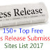 150+ Proof That Press Release Sites List Really Works