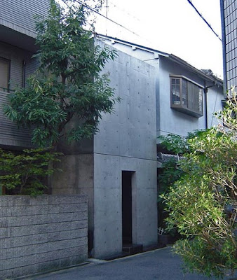 Casa Azuma de Tadao Ando. Osaka. Arquitectura