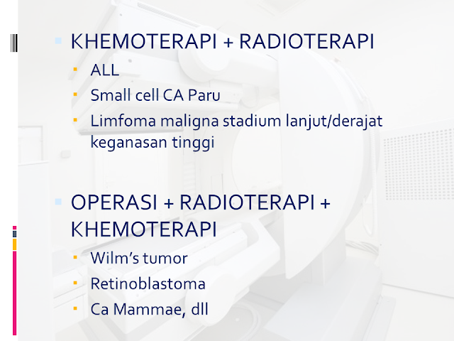 Definisi Radioterapi, Radiasi, Alat-Alat Radio Terapi 