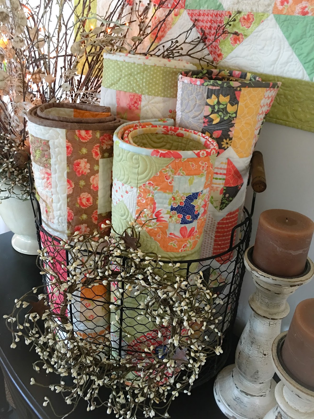 Carried Away Quilting Decorating With Quilts