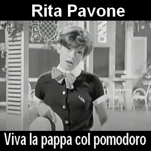 Rita Pavone - Viva la pappa col pomodoro Letra y acordes de guitarra y piano accordi