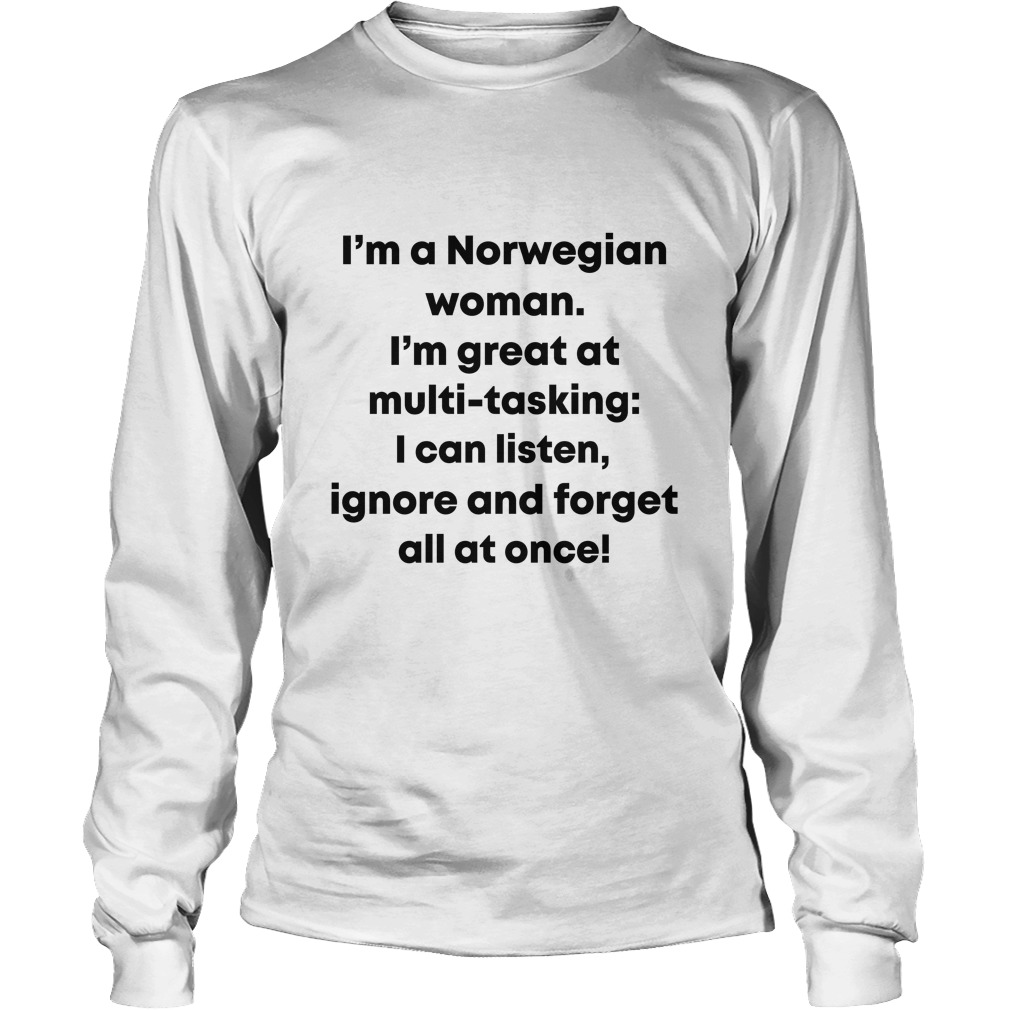 Hottrend: New I’m A Norwegian Woman shirt