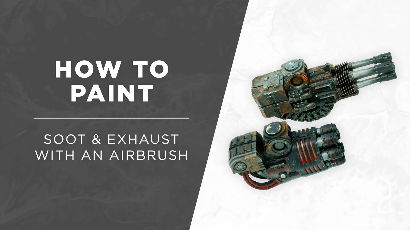 Tutorial: How to paint Soot & Exhaust with an Airbrush by Silvernome