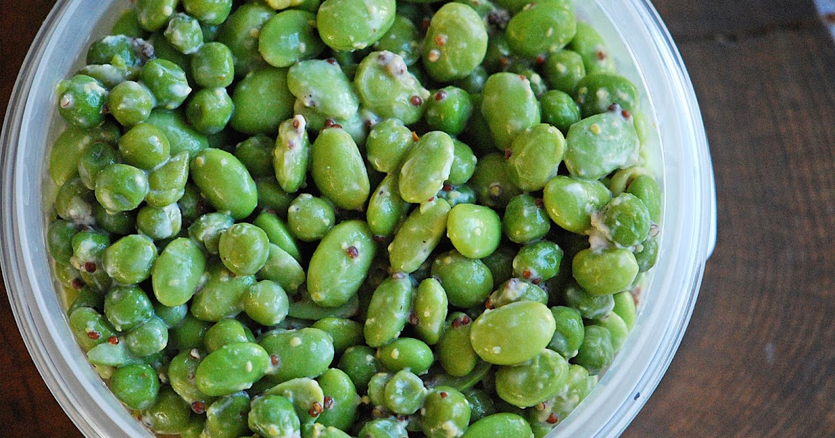 Mehan's Kitchen Pea and Edamame Salad