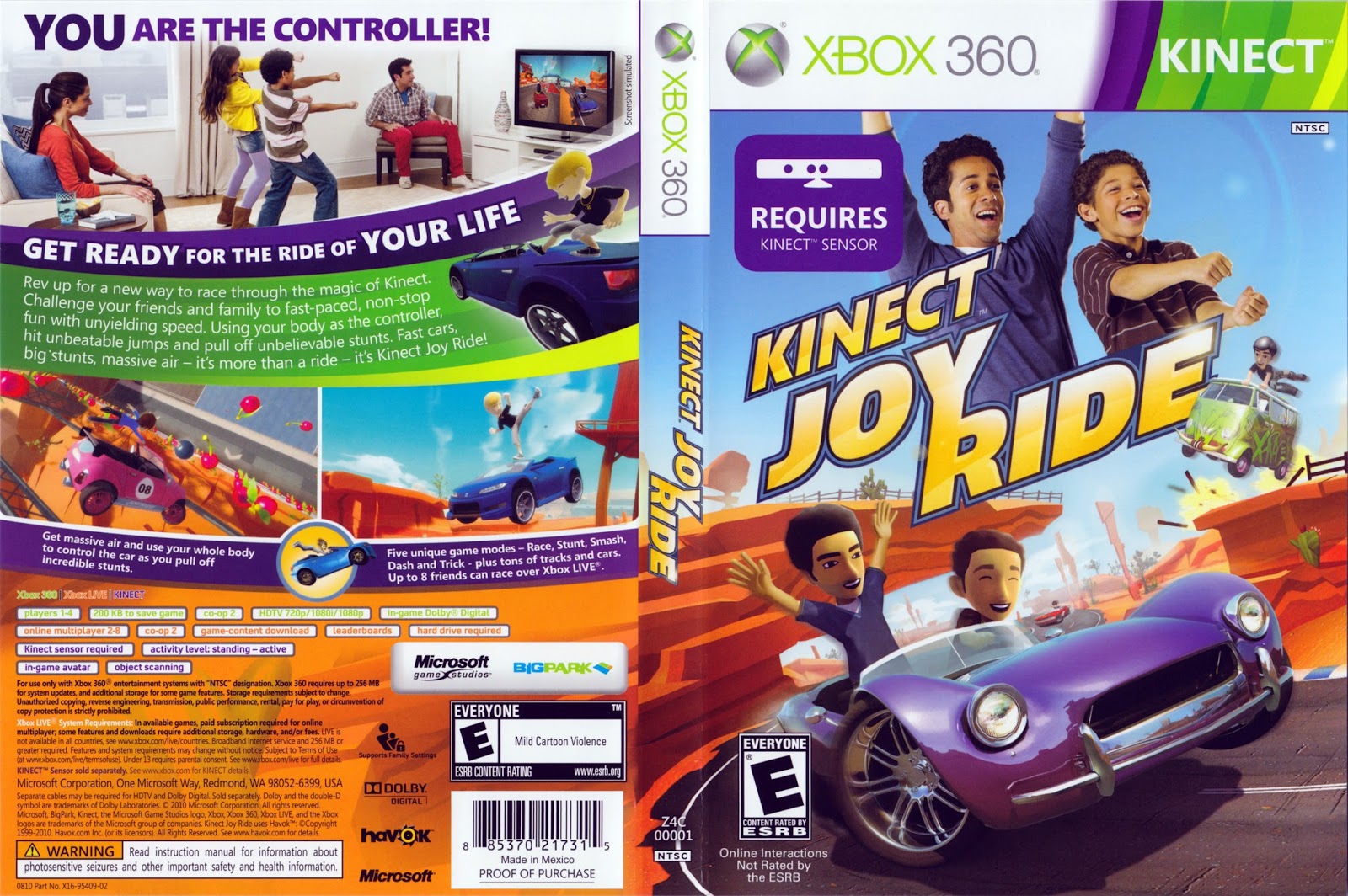 My XBOX 360 Games Joy Ride Turbo