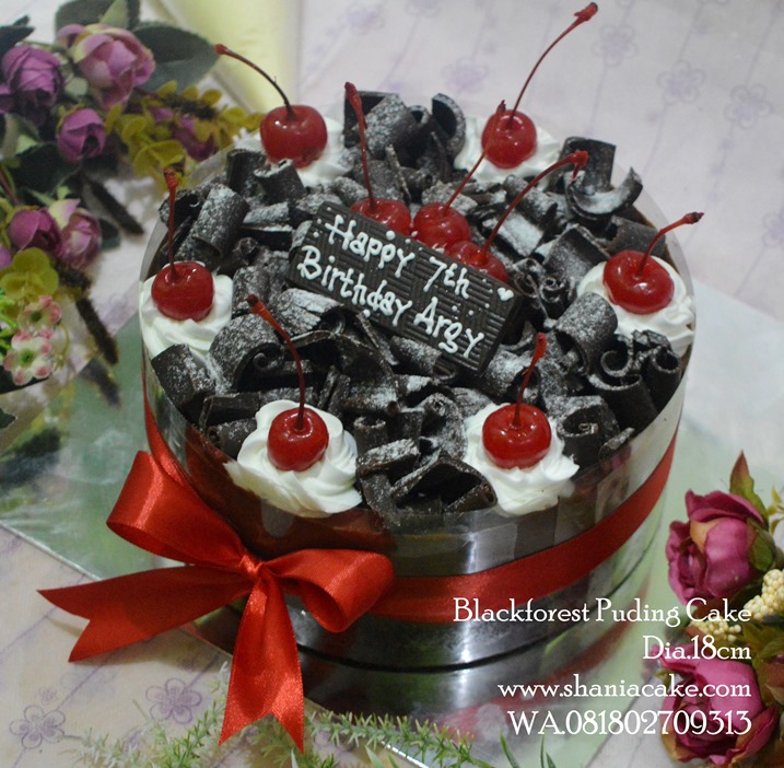 [Puding Cake Jogja] Blackforest Puding Cake Home Made Cake and