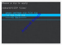 zip file - cwm recovery