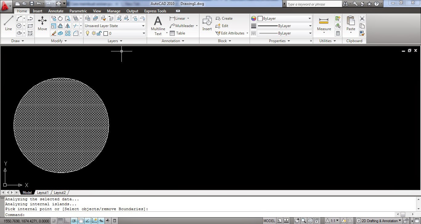 Cara Membuat Arsiran Pada Objek Gambar Dengan Autocad Cadgue