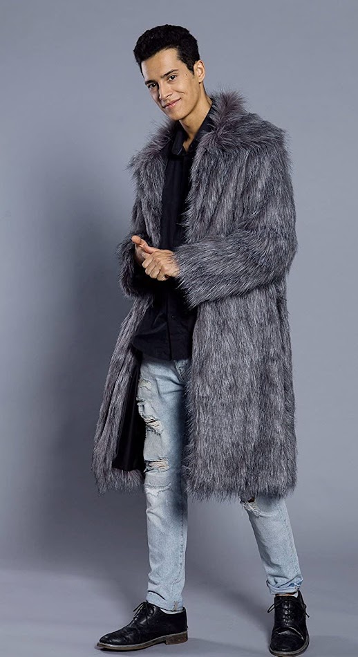 Cool Faux Fur Coats Jackets For Men