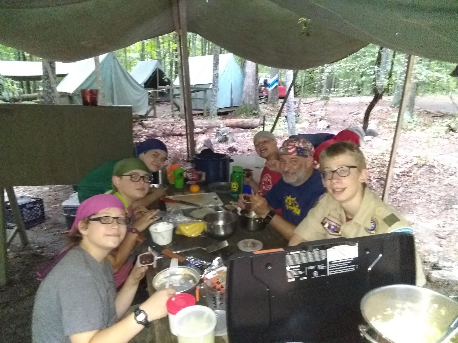 Boy Scout Troop 466 NCAC A Camp Bowman (Goshen Reservation) Diary Entry 3