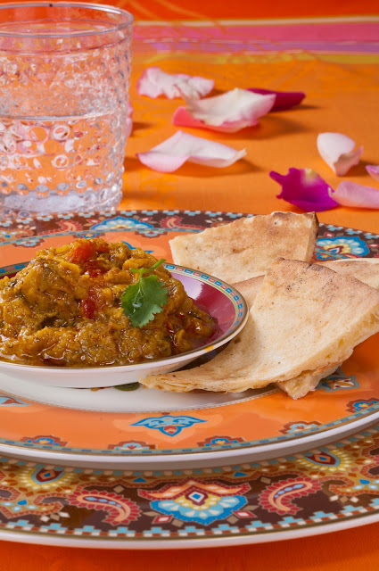 Caviar d'Aubergines façon Bollywood Caviar d'Aubergines façon Bollywood