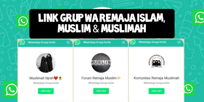 99 Link Grup Wa Remaja Islam Muslim Muslimah