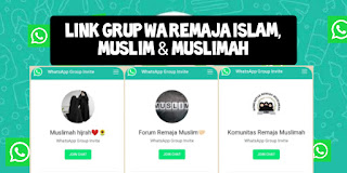Link Grup Wa Remaja Muslimah