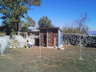 Donkey house and chicken coop