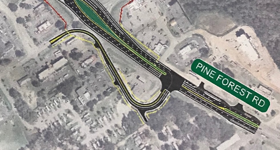 Jeff Bergosh Blog I10 Pine Forest Road Interchange ReWork Could