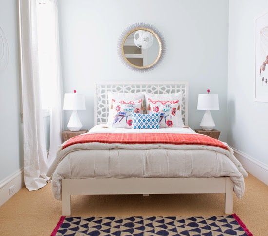 ANTES Y DESPUÉS: CAMBIO RADICAL DE UN DORMITORIO LLENO DE COLOR | três