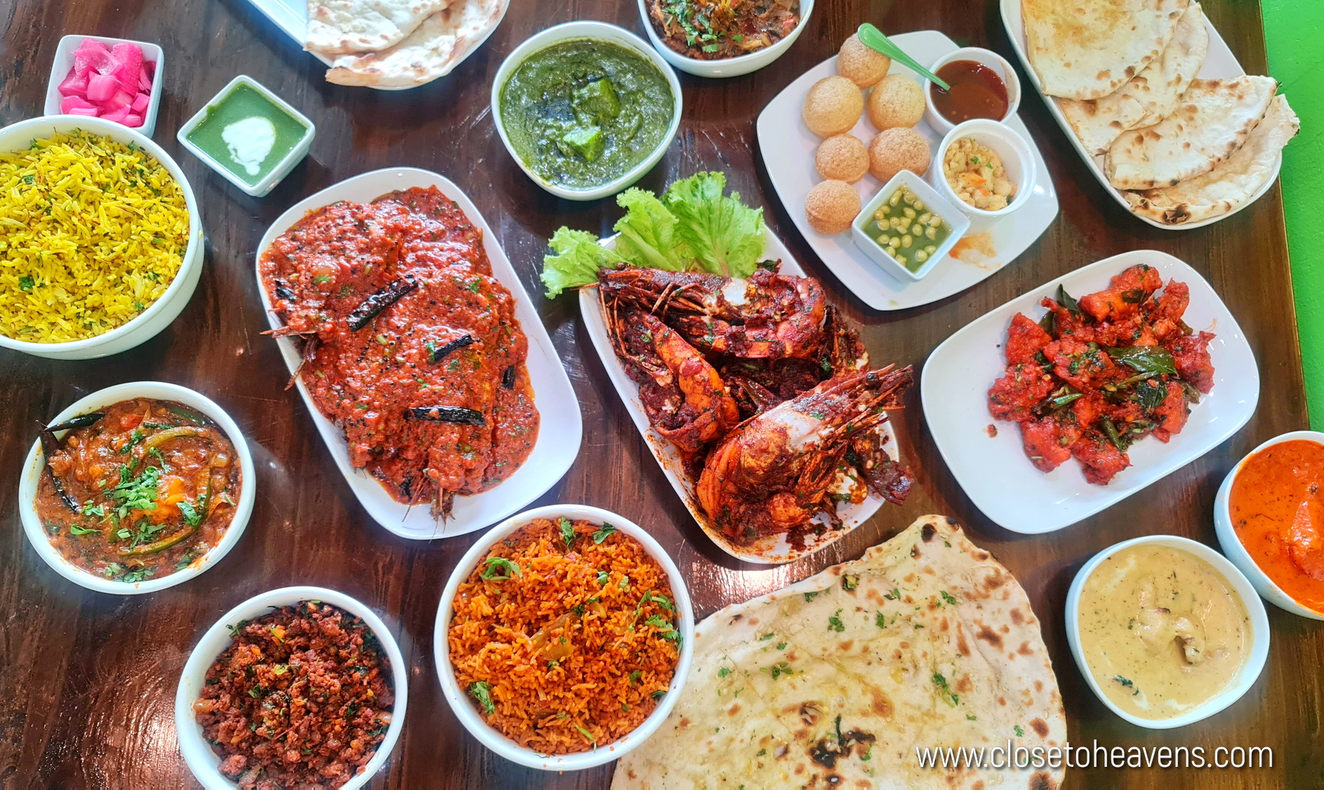 Indian Food Wala เจริญนคร 16 อาหารอินเดีย กุ้งยักษ์ หลักร้อย