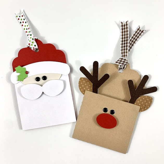 Christmas Gift Card Holders, Reindeer Gift Card Holder, Santa Gift