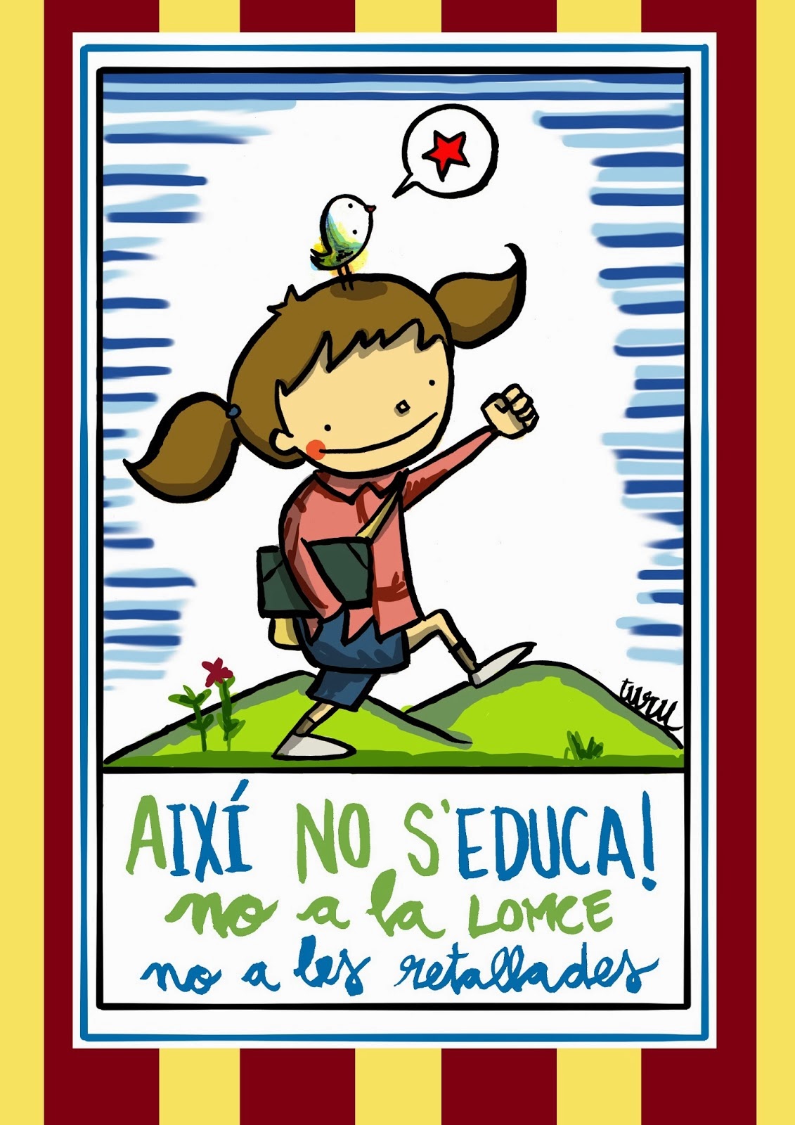 AIXÍ NO S'EDUCA !