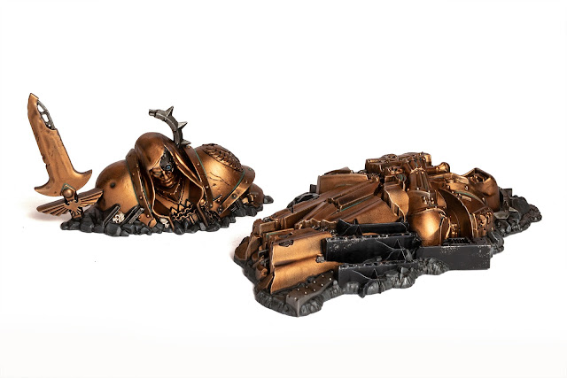 Showcase Sector Imperialis Broken Statues Scatter Terrain
