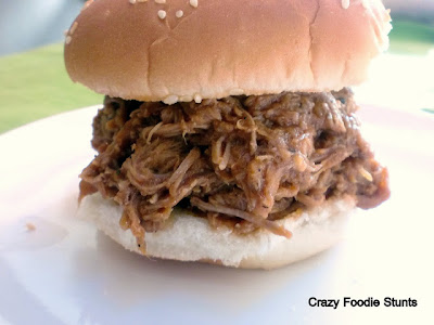 Crazy Foodie Stunts: Slow Cooker Carolina-Style Pulled Pork