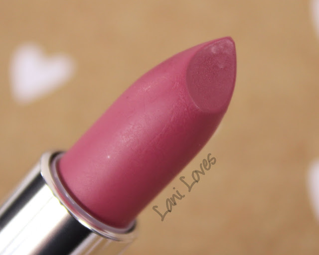 Maybelline Colorsensational Creamy Matte Lipsticks - Lust For Blush Swatches & Review