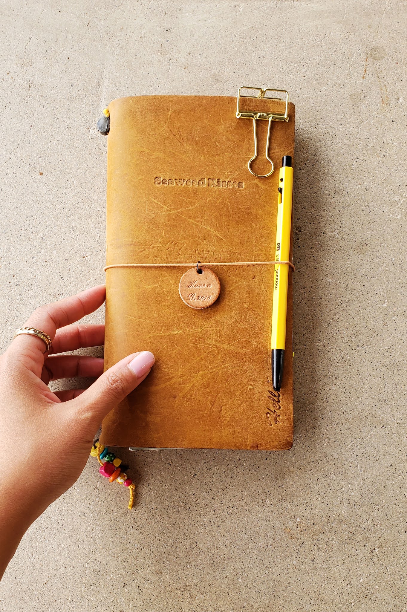 pine is here.: traveler's journal: bullet journaling