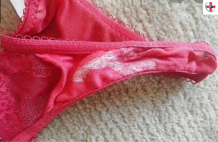 Vaginal discharge stains