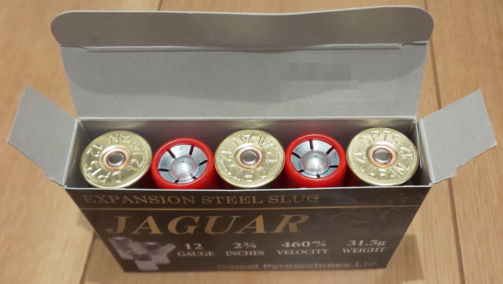 とあるハンターの外部記憶 ダイセルパイロテクニクス JAGUAR(鉛フリーのスラッグ弾)(2019年11月上旬)