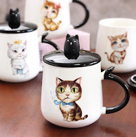 Tazas para los amantes de los gatos