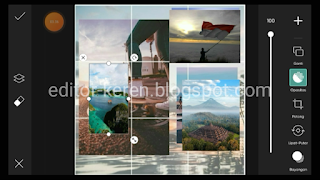 Cara Membuat Feed Instagram Nyambung Dengan PicsArt