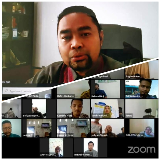 Gunakan Aplikasi Zoom, Diskominfo Laksanakan Webiner Perdana di Aceh Timur - RILIS.NET Gunakan Aplikasi Zoom, Diskominfo Laksanakan Webiner Perdana di Aceh Timur Juli 23, 2020