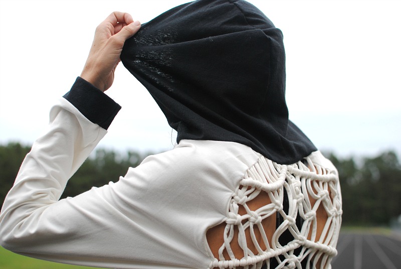 Black & White Collection: Knot It Hoodie