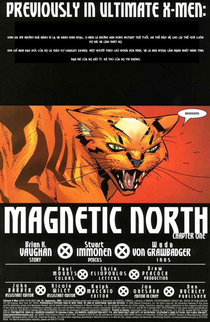Ultimate X - men chap 61