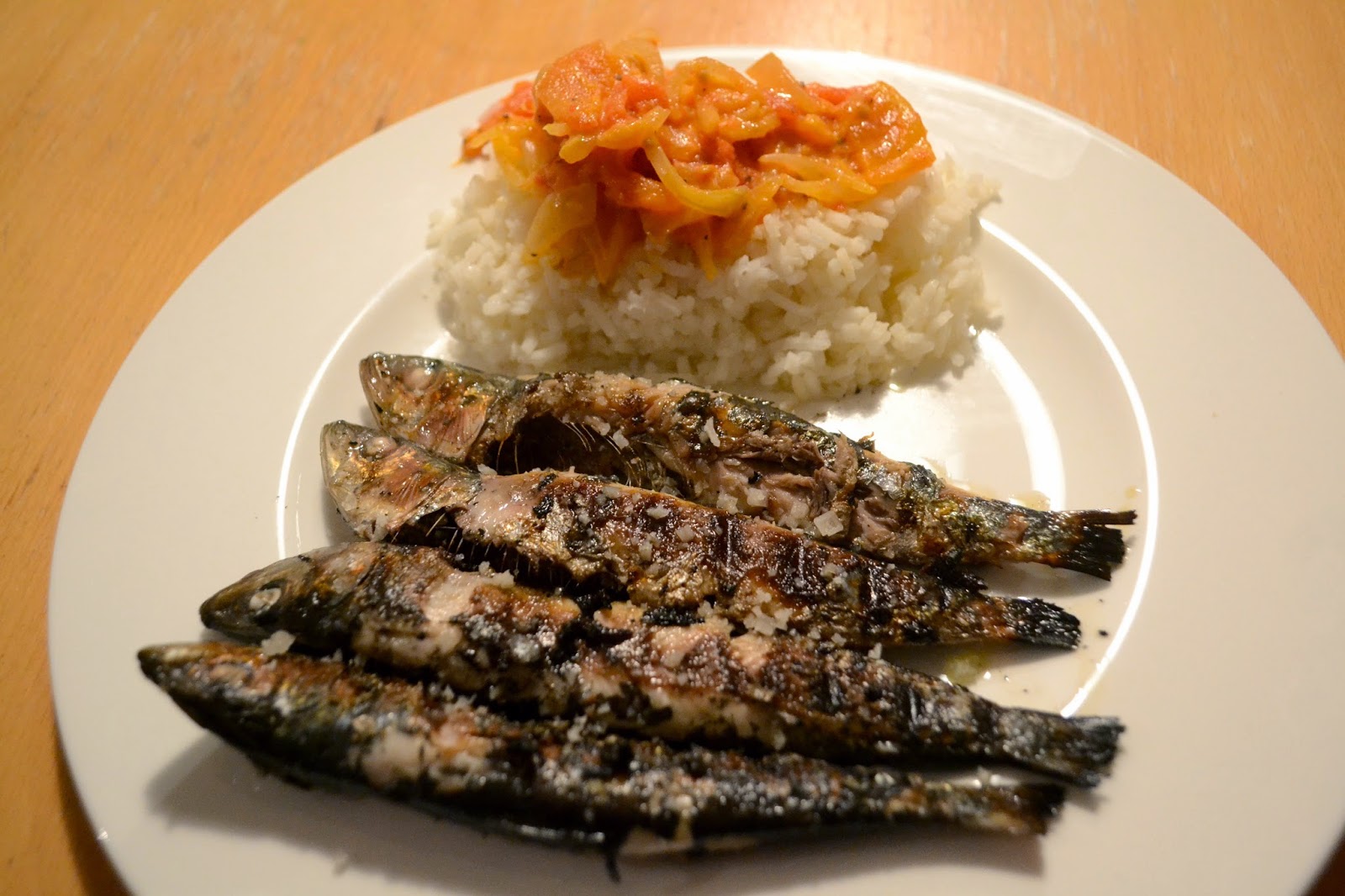 Les petits plats dans les grands Sardines grillées au barbecue