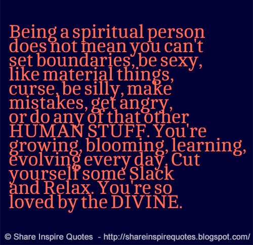 Being a spiritual person does not mean you can't set boundaries, be ...