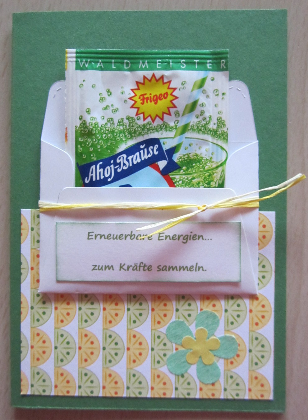Diamantin´s Hobbywelt: Brausepulver-Karten