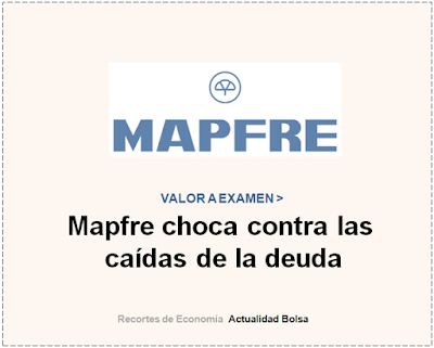  MAPFRE, VALOR A EXAMEN en Cinco Días. 18 Agosto 2019.