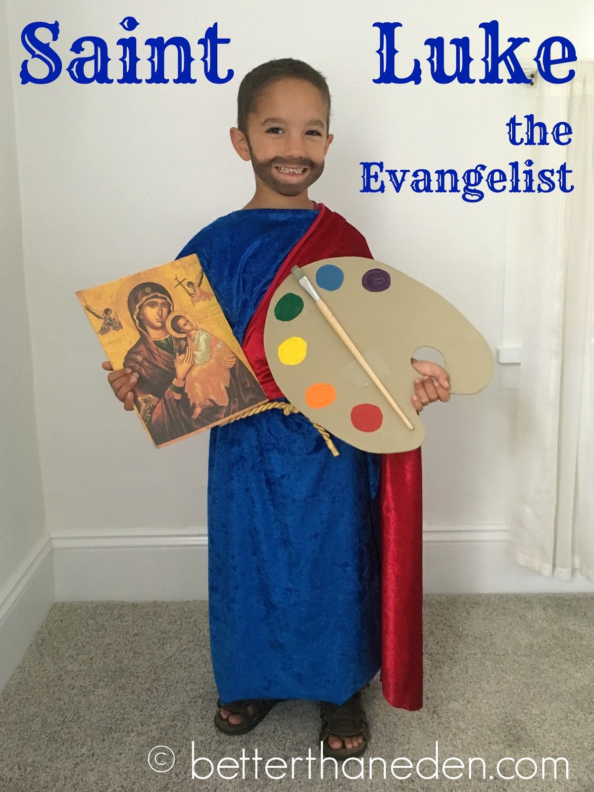 Saint Costumes 101 (and a whole bunch of All Saints' ideas for boys!) Mary Haseltine