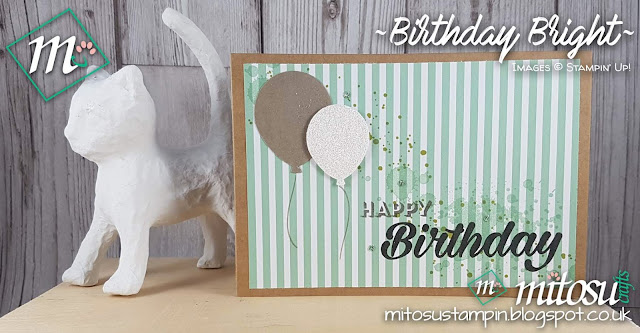 Stampin' Up! Birthday Bright & Balloon Bouquet Punch Mitosu Crafts Shop stampinup Online 1