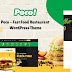 Poco Fast Food Restaurant WordPress Theme 