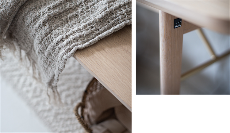 Bedroom Details: One bench, Two Different ways
