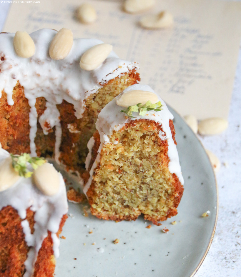 glutenfreier Marzipan-Nuss-Gugelhupf