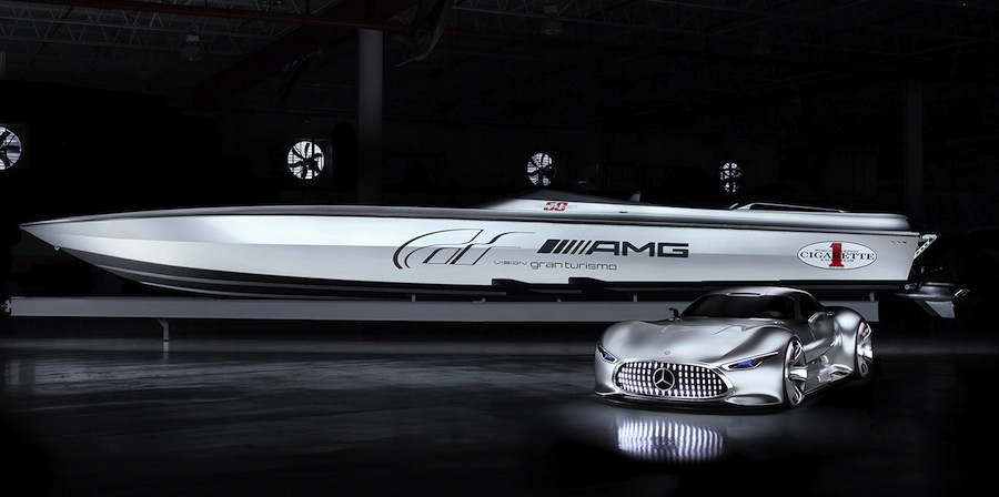 メルセデスベンツAMG×グランツーリスモ6の高級ボートが登場！