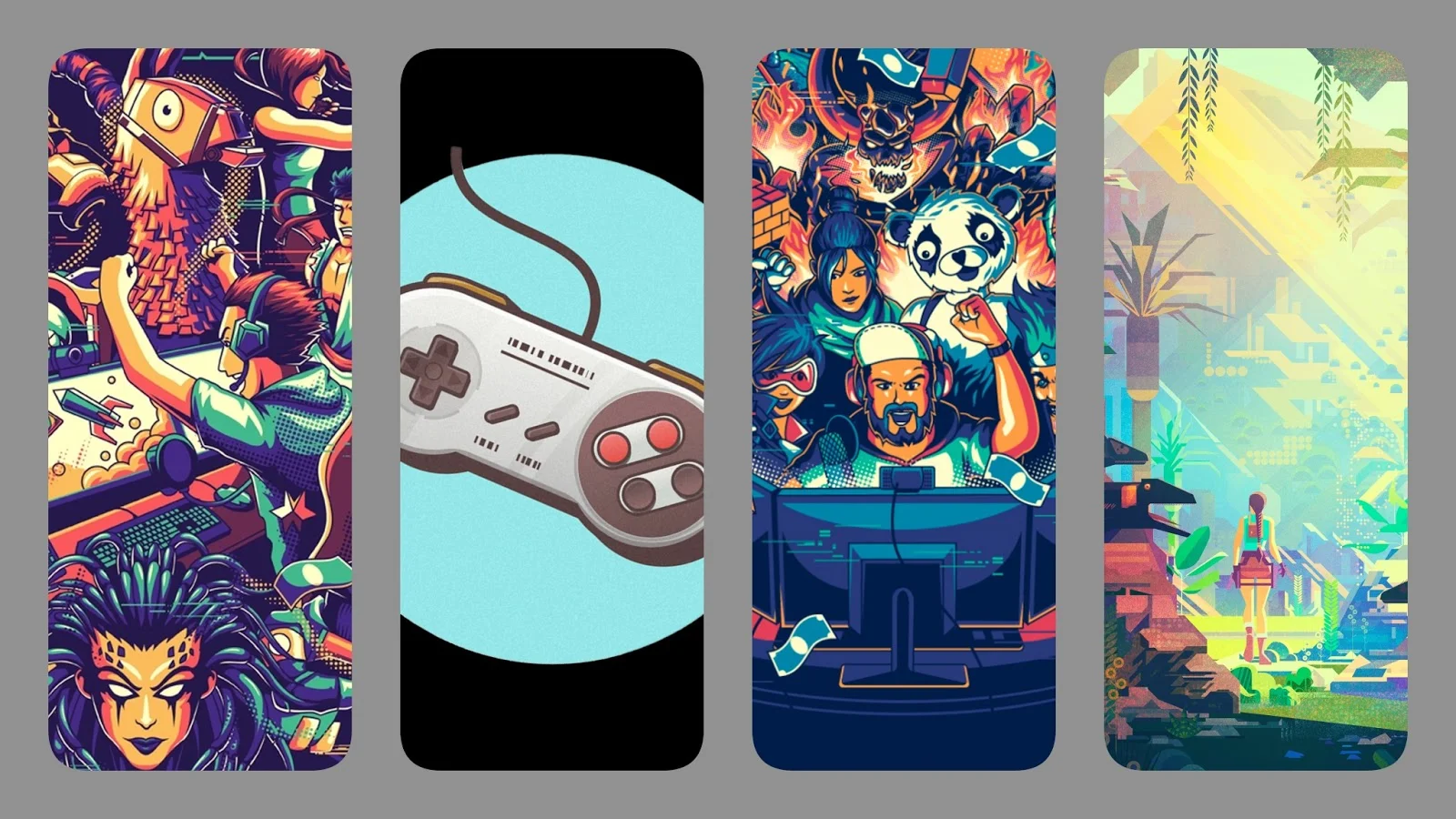 Phone wallpaper collection - Games