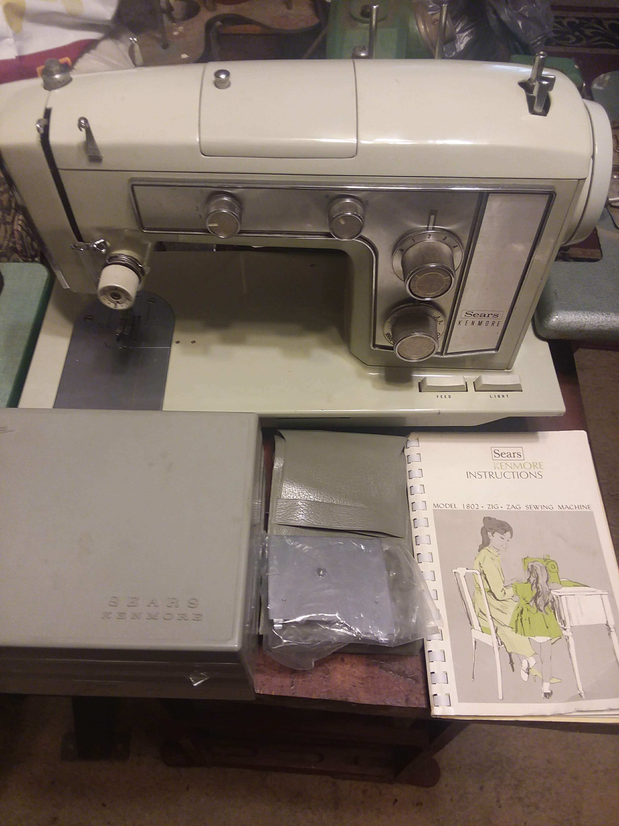 Sears Kenmore 158.1802 Sewing Machine