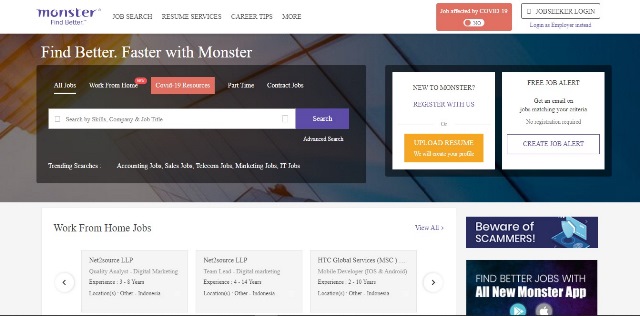 Situs Lowongan Kerja Monster.co.id Lowongan kerja, lowongan kerja bandung, lowongan kerja depok, karir.